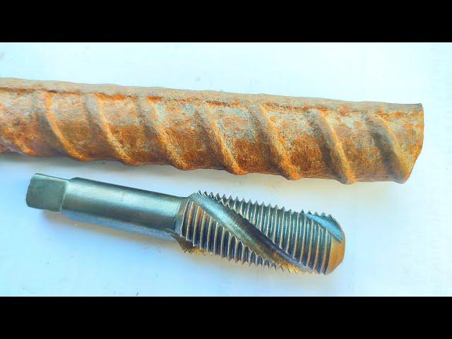 steel hardening technique which is not taught in school. Make a sharp spiral TAP