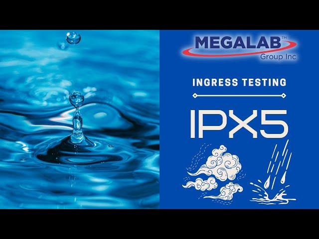 IPX5 - Protection Against Water Jets