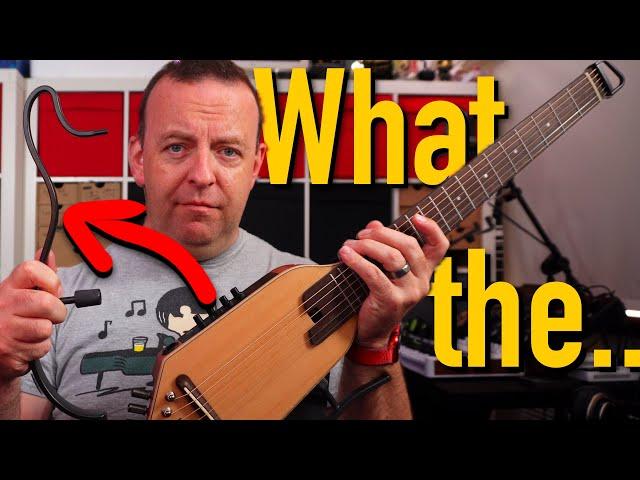 This CRAZY guitar.. is REPLACING my Acoustic! - Donner HUSH-I PRO