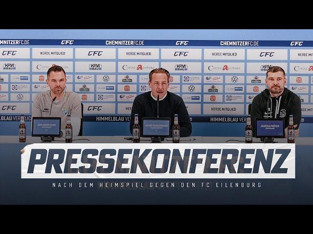 Chemnitzer FC | Pressekonferenz nach dem Heimspiel gegen den FC Eilenburg