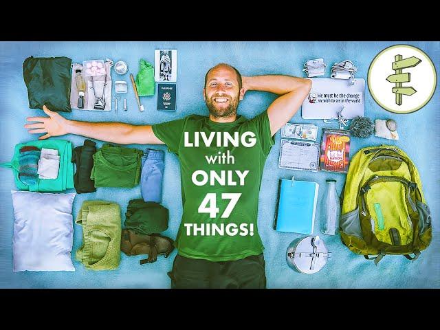 EXTREME Minimalist Living With ONLY 47 Possessions!