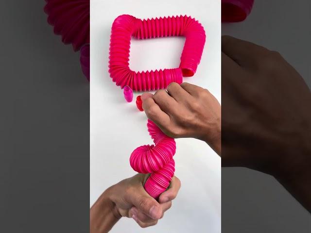 Creating Robot ASMR POPs Sounds #diy #satisfyingvideos #relaxing #creative #poptubesound #oddasmr