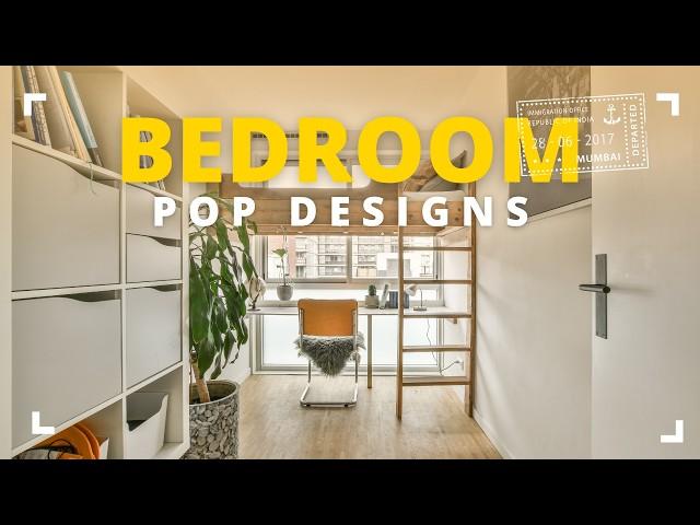 10 Bedroom pop design and organization