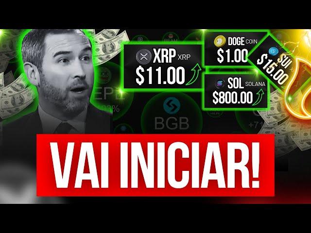 XRP E CRIPTOMOEDAS! VAI INCIAR, PREPARE-SE!