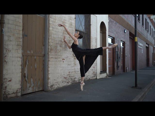 Ballerina in the streets of Birmingham