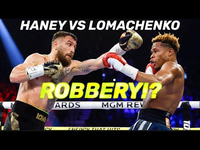 Haney vs Lomachenko: ANALYSIS