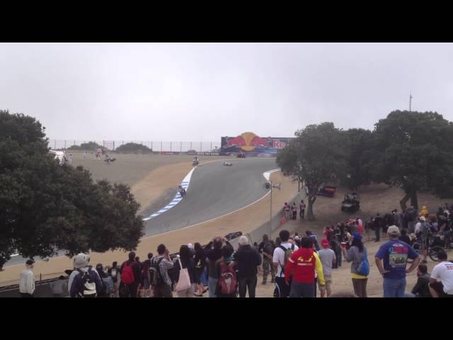 Laguna Seca Corkscrew Wreck