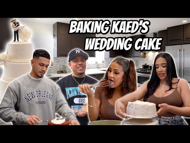 BAKING KAED’s WEDDING CAKE !