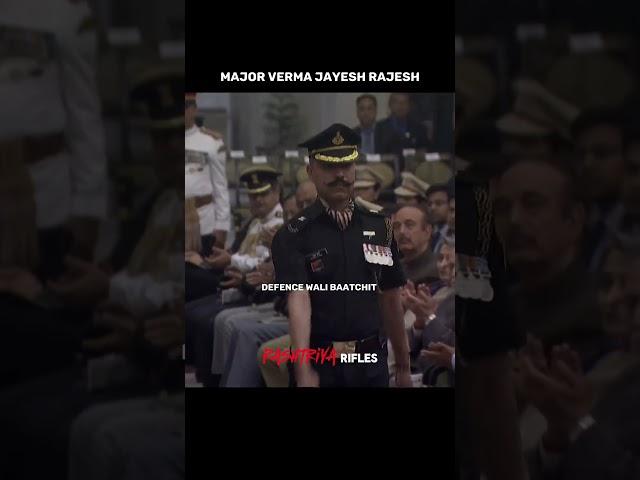 Major Verma Jayesh Rajesh| The Rajput Regiment| Rashtriya rifles|Rajput #shortsfeed #shorts #army