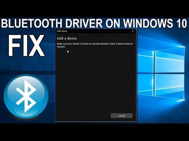 Bluetooth Device Not Recognizing or Not Connecting New Devices Windows 10 or  8 Fix 2019 Tutorial