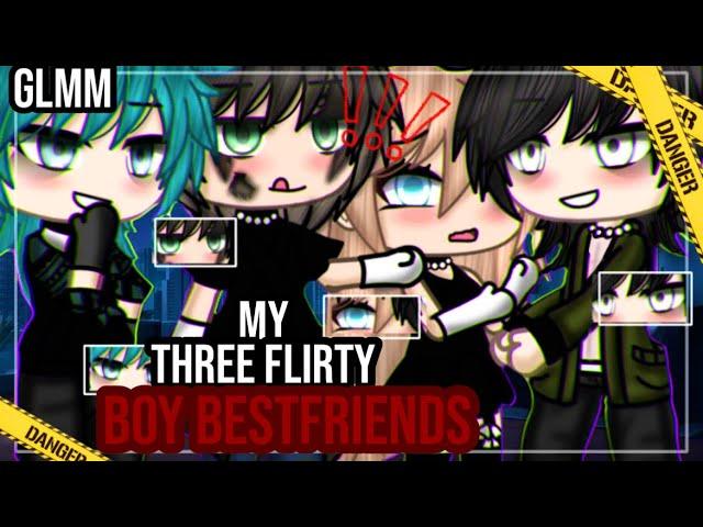 •in love with my 3 flirty bestfriends•|| Gacha Life Mini Movie || GLMM || part one?