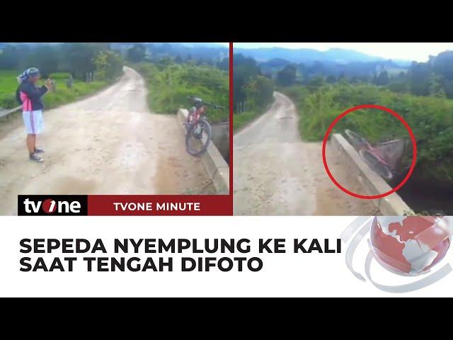 KOCAK! Niat Foto Estetik, Pria ini Justru Kehilangan Sepedanya | tvOne Minute