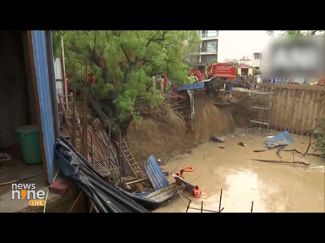 Rescue Operation in Delhi's Vasant Vihar: Labourers Trapped in Construction Pit | News9