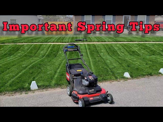 Spring Tips that you NEED TO KNOW