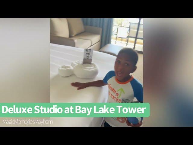 Deluxe Studio Room Tour at Bay Lake Tower at Disney’s Contemporary Resort