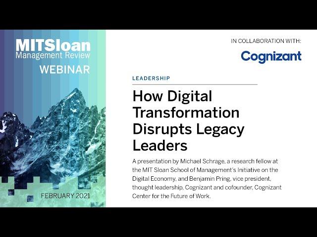 How Digital Transformation Disrupts Legacy Leaders