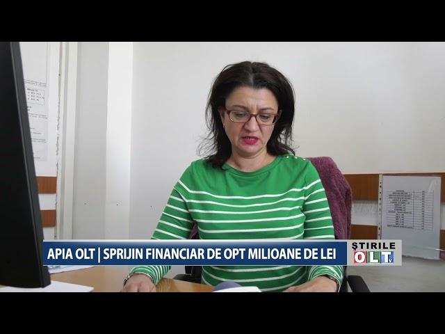 APIA OLT SPRIJIN FINANCIAR DE OPT MILIOANE DE LEI