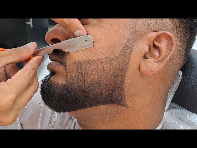 Best Beard Styles For Men|Talented Barber Beard Cut Style In Hair And Beard