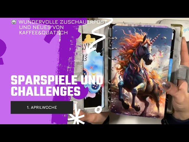 Sparspiele & Challenges1. Aprilwoche Wir krönen Königin Kalu #sparenmitderumschlagmethode