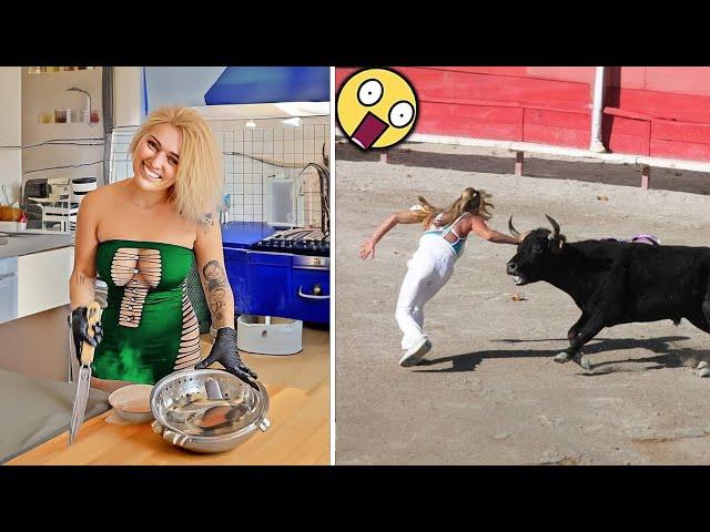 TOTAL IDIOTS AT WORK Caught On Camera | Instant Regret Fails Compilation 2024 #14