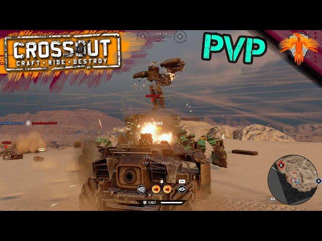 Crossout Best Moments - PvP Multiplayer Gameplay 2022 - PvP Battles 150 - No Commentary