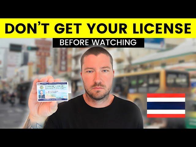 I FINALLY Got My Thailand Drivers License - Step by Step Guide