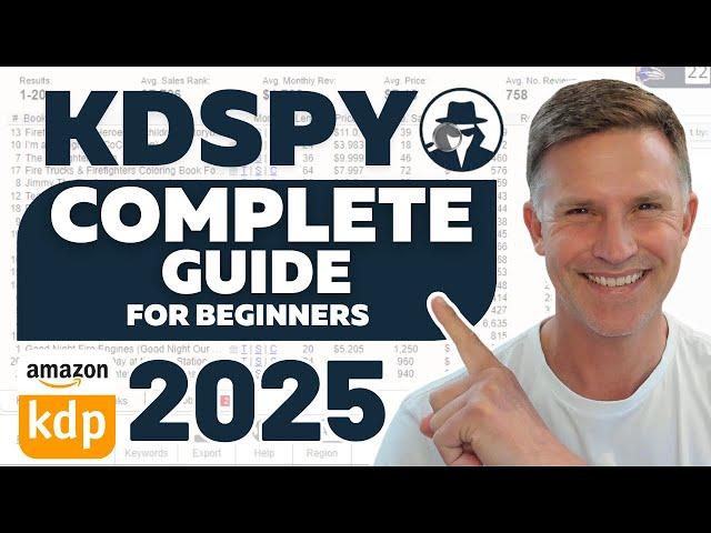 KDSPY - Full Tutorial on How to Use KDSPY for KDP in 2025
