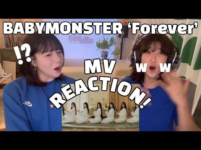 [ENG SUB] BABYMONSTER ‘Forever’ MV REACTION l 그래 이게 YG다.