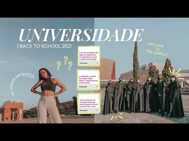 Universidade - as vossas dúvidas, dicas e a minha experiência na faculdade  | BACK TO SCHOOL