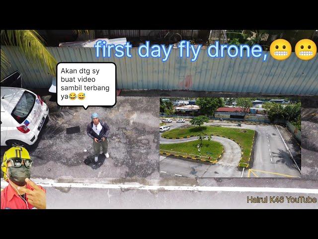 Next video guna drone. pertama kali terbang dilitar#manducekap#hairulk46