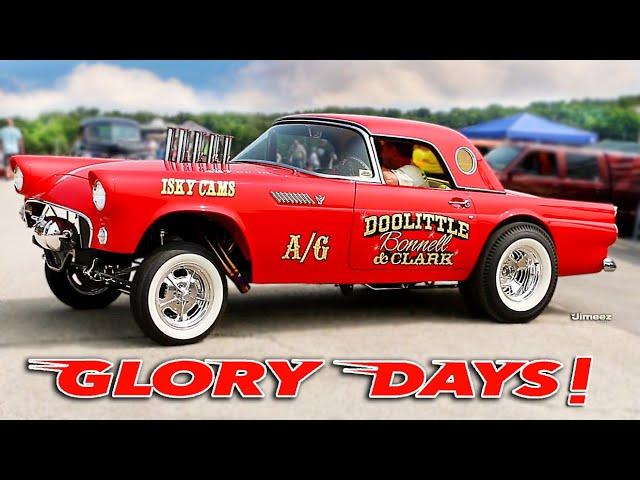 GLORY DAYS! NOSTALGIA DRAG RACING! WILD SMOKY BURNOUTS! BYRON DRAGWAY!