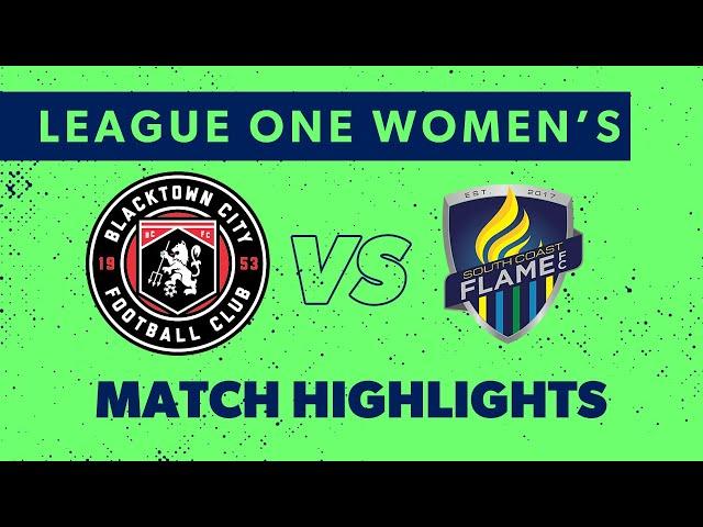 League One Women's Round 2 Highlights - Blacktown City v South Coast Flame