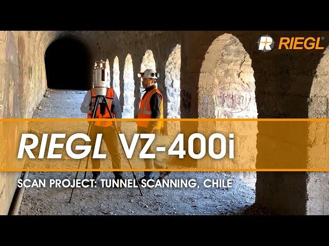 RIEGL VZ-400i Scan Project: EL TINOCO TUNEL | METROPOLITAN REGION, CHILE