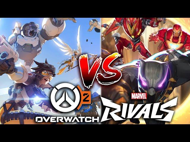 Overwatch 2 VS Marvel Rivals!?