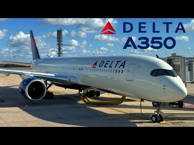 BUSINESS   Paris CDG - Atlanta   Delta Airbus A350 [FULL FLIGHT REPORT] Delta One