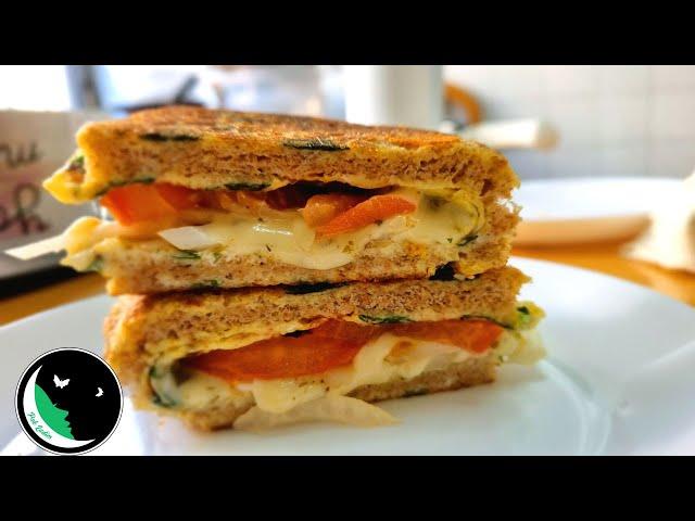 One Pan Egg Toast! 5 minutes quick breakfast | Healthy Crispy One Pan Egg Toast  #shorts