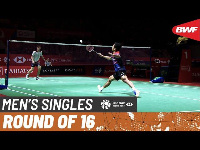 DAIHATSU Indonesia Masters 2023 | Anthony Sinisuka Ginting (INA) [5] vs. Shi Yu Qi (CHN) | R16