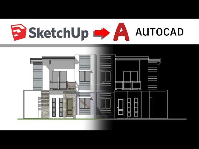 HOW TO CREATE ELEVATIONS FROM SKETCHUP