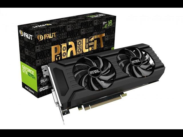 GTX 1070 Palit  Dual X 8gb  Furmark Test + Cooler Sound Test