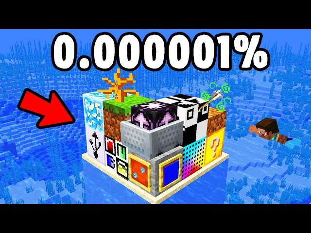 I Broke Minecraft’s RAREST World Records!