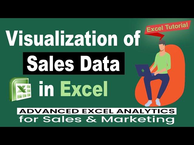 Visualization of Sales Data in Excel (without Charts) | Excel Analytics | Sales Analysis