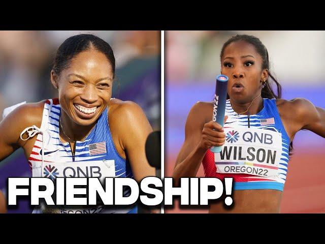 Allyson Felix Opens Up About Her Friendship With Britton Wilson