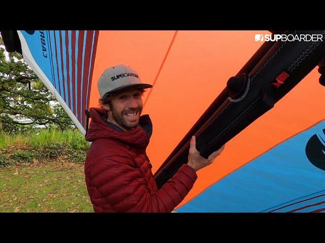 Wing on SUPboarder Pro test / Cabrinha Crosswing X2 5m 'First look'