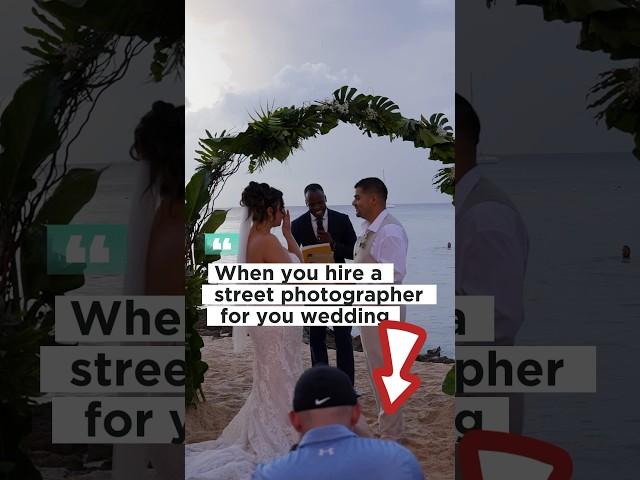 Street Photographer VS Wedding  #shorts