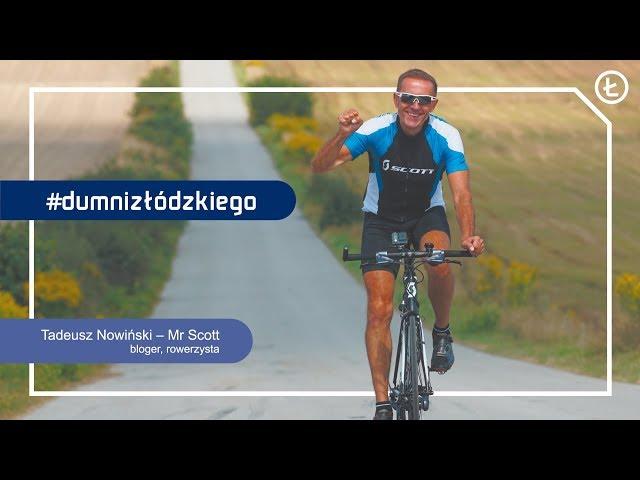 #dumnizłódzkiego Tadeusz Nowiński - rowerzysta, bloger