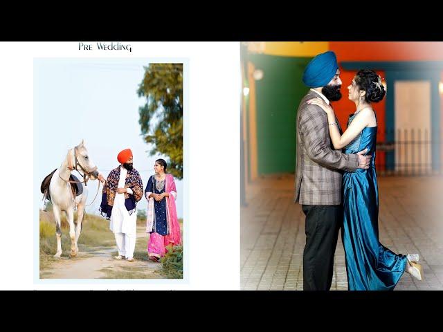 Sargunpreet With Bhawneet HD pre-wedding shoot video 