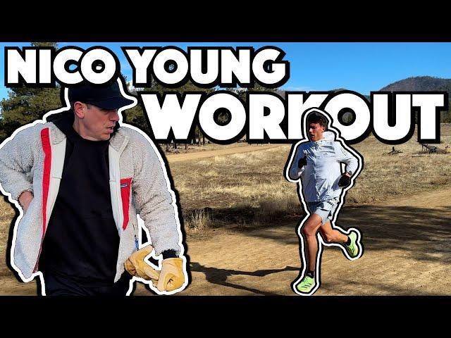 Nico Young's Workout Before COLLEGIATE 10K RECORD 26:52!