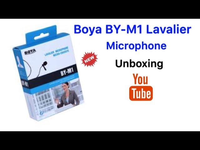 Quick Review on BOYA BY-M1 Lavalier Microphone