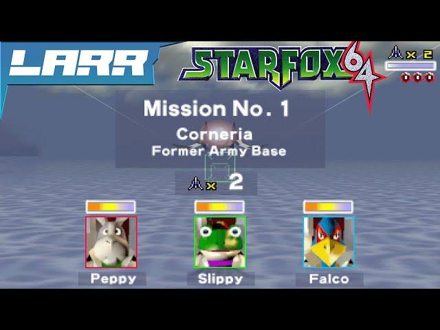 Pretty Smooth Flying | Star Fox 64 PC Port Gameplay