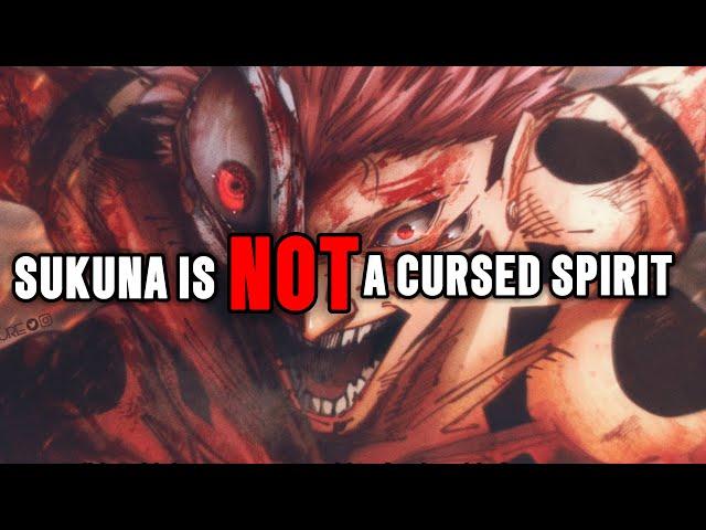 Sukuna is NOT a Cursed Spirit | Jujutsu Kaisen